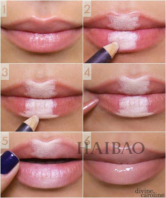 减龄水光丰唇妆