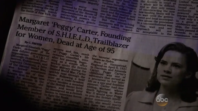 《神盾局》与《美队3》“联动”