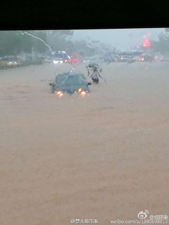 看海模式的武汉来了