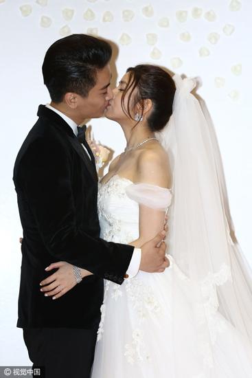 陈晓陈妍希给出了最甜蜜温馨的婚礼示范