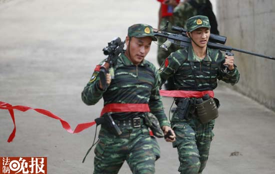 武警“雪豹突击队”