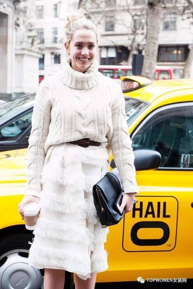 变身精致有品味女王，全白造型打造冬日女神范！