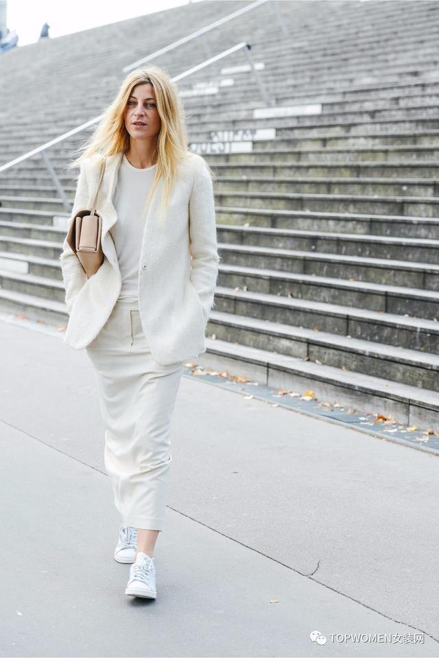 变身精致有品味女王，全白造型打造冬日女神范！