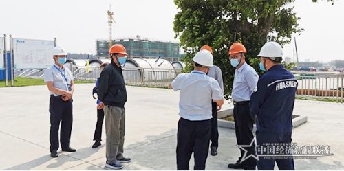 海南省特检所一行在海南华盛新材料科技有限公司厂区现场了解建设进度、设备安装情况.jpg