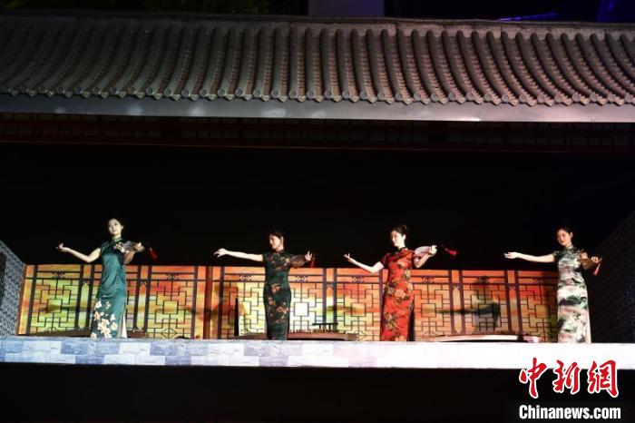 节目表演。阆中市委宣传部供图 阆中市委宣传部供图 摄