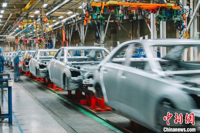 2020年烟台开发区生产整车近70万辆。(资料图) 烟台开发区管委会供图 2020年烟台开发区生产整车近70万辆。(资料图) 烟台开发区管委会供图