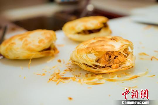 资料图：陕西肉夹馍。程景伟 摄