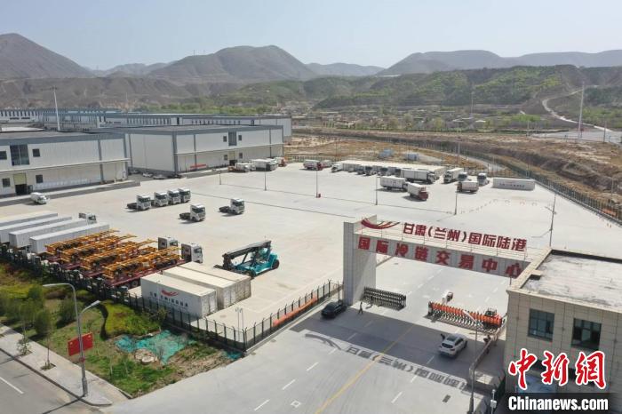 图为甘肃(兰州)国际陆港国际冷链交易中心。甘肃(兰州)国际陆港管理委员会供图 图为甘肃(兰州)国际陆港国际冷链交易中心。甘肃(兰州)国际陆港管理委员会供图