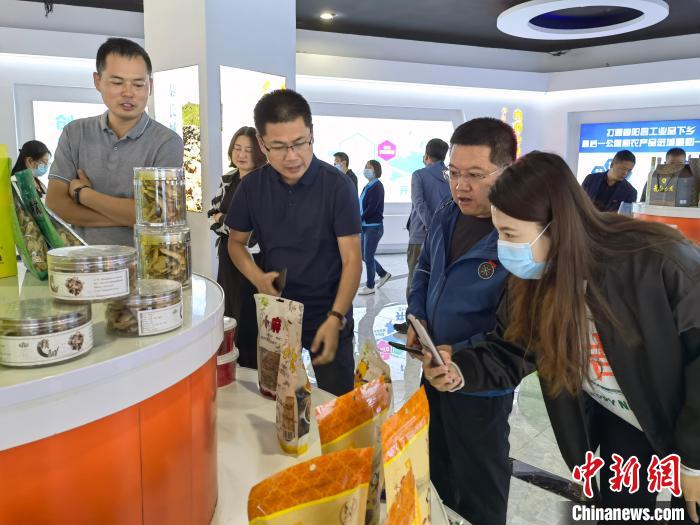 图为固阳当地的电商。叶飞 摄