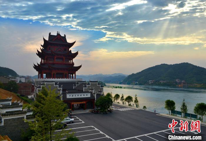 位于“黑茶之乡”安化的中国黑茶博物馆。李良兵 摄