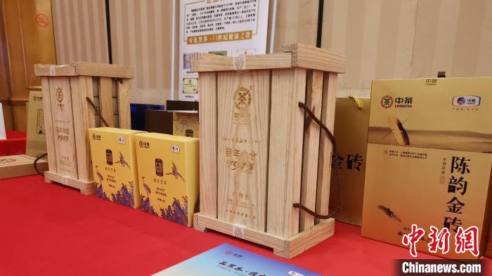 安化黑茶产品。付敬懿 摄