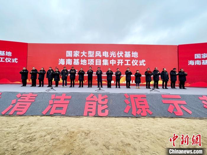 图为开工仪式现场。孙睿 摄