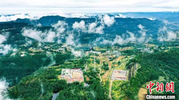 元坝气田生产井站。宋军 摄 元坝气田生产井站。宋军 摄